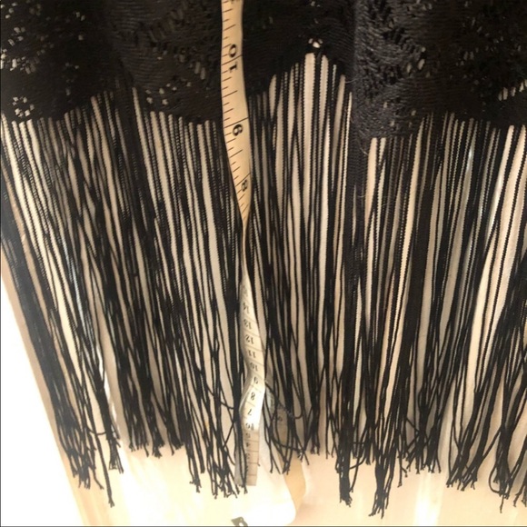 Zara Lace and Fringe Blouse - Picture 4 of 6